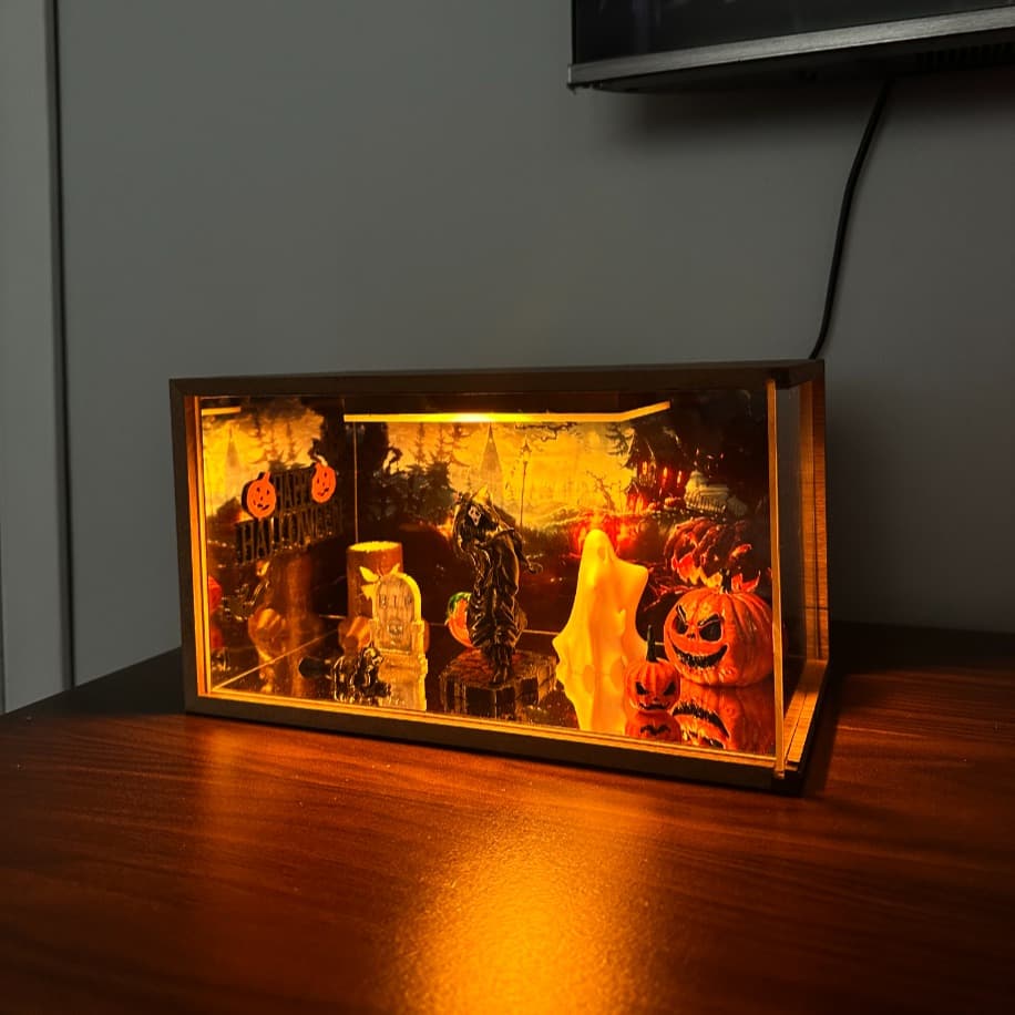 Halloween konsepti figür örneği